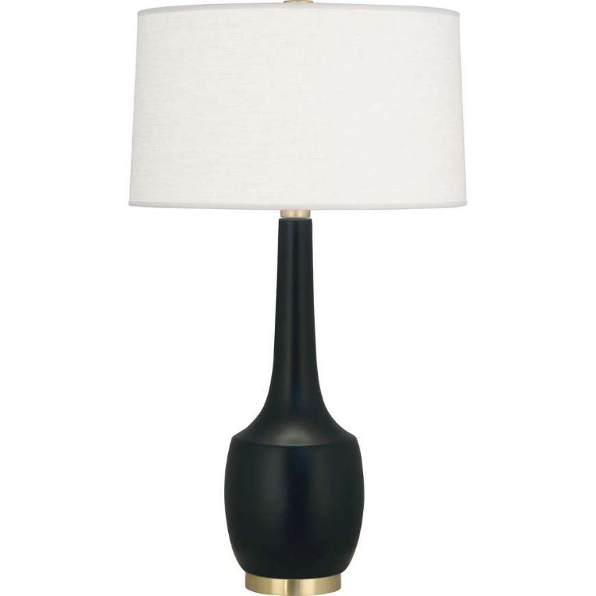 Picture of MATTE OBSIDIAN DELILAH TABLE LAMP MOS70