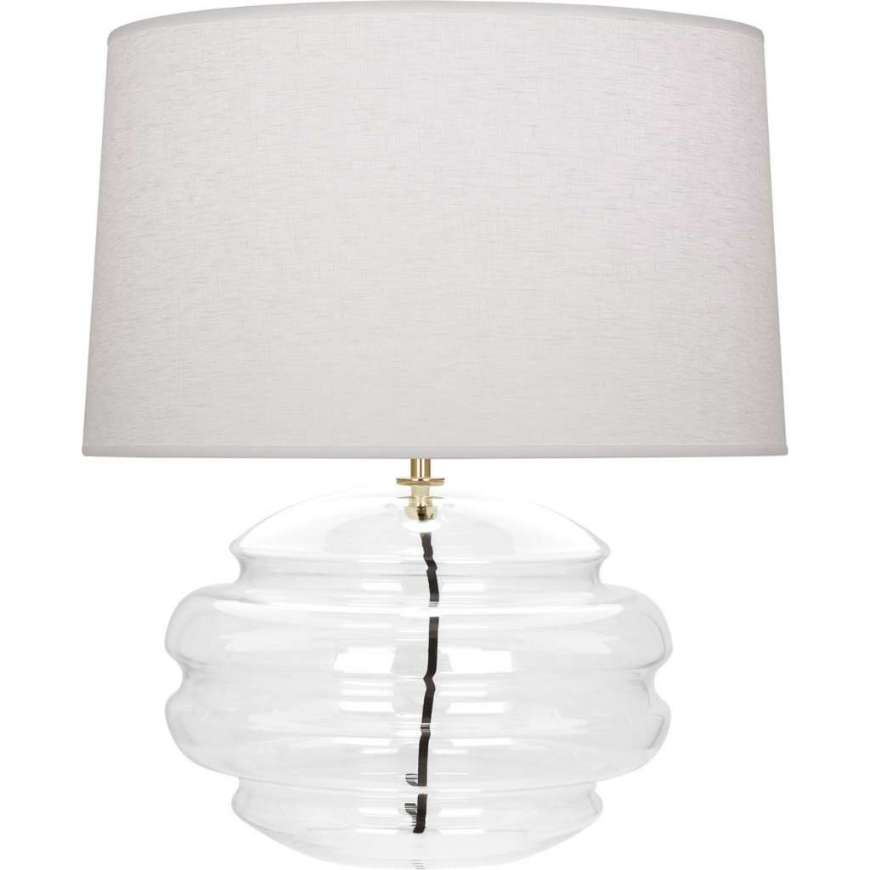 Picture of HORIZON TABLE LAMP IN MODERN BRASS FINISH WITH CLEAR GLASS CL60