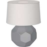 Picture of SMOKEY TAUPE FRANKLIN ACCENT LAMP IN SMOKY TAUPE GLAZED CERAMIC ST02