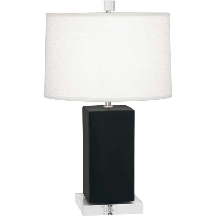 Picture of MATTE OBSIDIAN HARVEY ACCENT LAMP MOS90