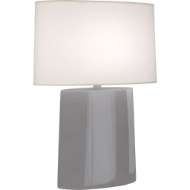 Picture of SMOKEY TAUPE VICTOR TABLE LAMP IN SMOKY TAUPE GLAZED CERAMIC ST03