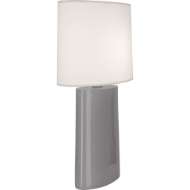 Picture of SMOKEY TAUPE VICTOR TABLE LAMP IN SMOKY TAUPE GLAZED CERAMIC ST03