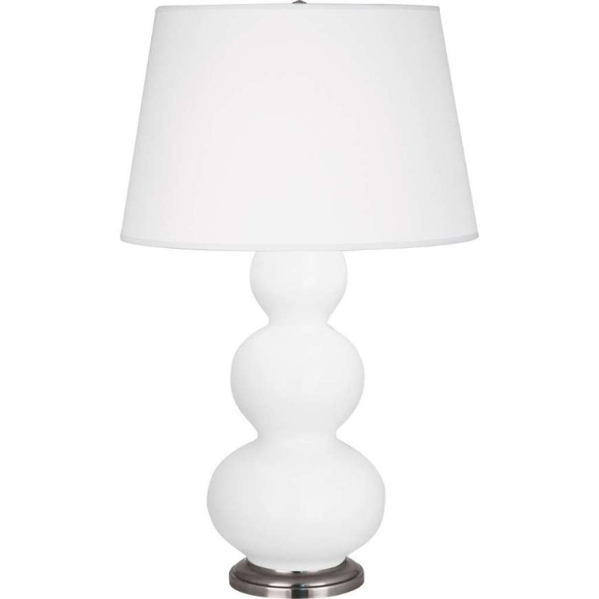 Picture of MATTE DAISY TRIPLE GOURD TABLE LAMP MDY42