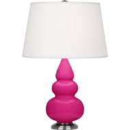 Picture of RAZZLE ROSE SMALL TRIPLE GOURD ACCENT LAMP RZ32X