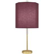 Picture of KATE TABLE LAMP IN MODERN BRASS FINISH WITH CLEAR CRYSTAL ACCENTS VW04