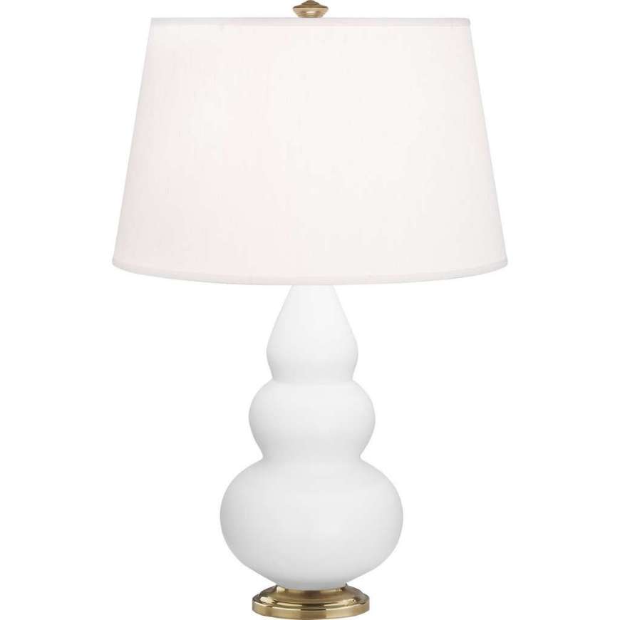 Picture of MATTE DAISY SMALL TRIPLE GOURD ACCENT LAMP MDY30