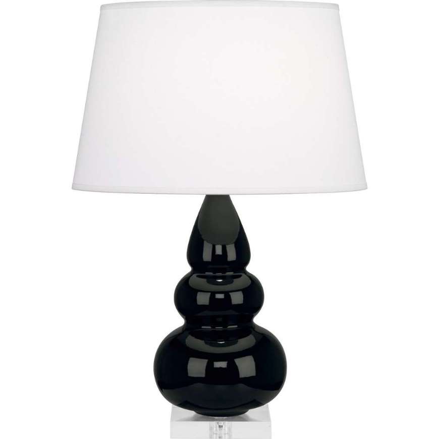 Picture of OBSIDIAN SMALL TRIPLE GOURD ACCENT LAMP OS33X