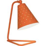 Picture of PIERCE ACCENT LAMP IN PUMPKIN GLOSS FINISH PM988