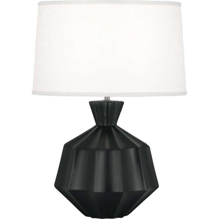 Picture of MATTE OBSIDIAN ORION TABLE LAMP MOS17