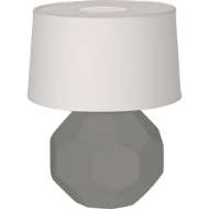 Picture of MATTE SMOKY TAUPE FRANKLIN ACCENT LAMP IN MATTE SMOKY TAUPE GLAZED CERAMIC MST02