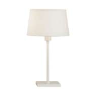 Picture of REAL SIMPLE TABLE LAMP IN STARDUST WHITE POWDER COAT FINISH OVER STEEL 1802