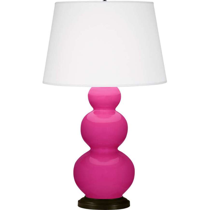 Picture of RAZZLE ROSE TRIPLE GOURD TABLE LAMP RZ41X