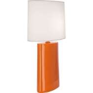 Picture of PUMPKIN VICTOR TABLE LAMP IN PUMPKIN GLAZED CERAMIC PM03