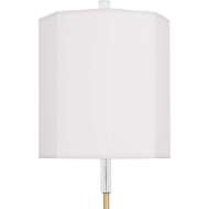 Picture of KATE TABLE LAMP IN MODERN BRASS FINISH WITH CLEAR CRYSTAL ACCENTS AW04