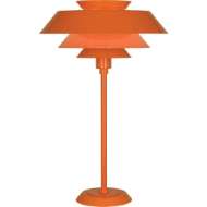 Picture of PIERCE TABLE LAMP IN PUMPKIN GLOSS FINISH PM780