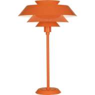 Picture of PIERCE TABLE LAMP IN PUMPKIN GLOSS FINISH PM780