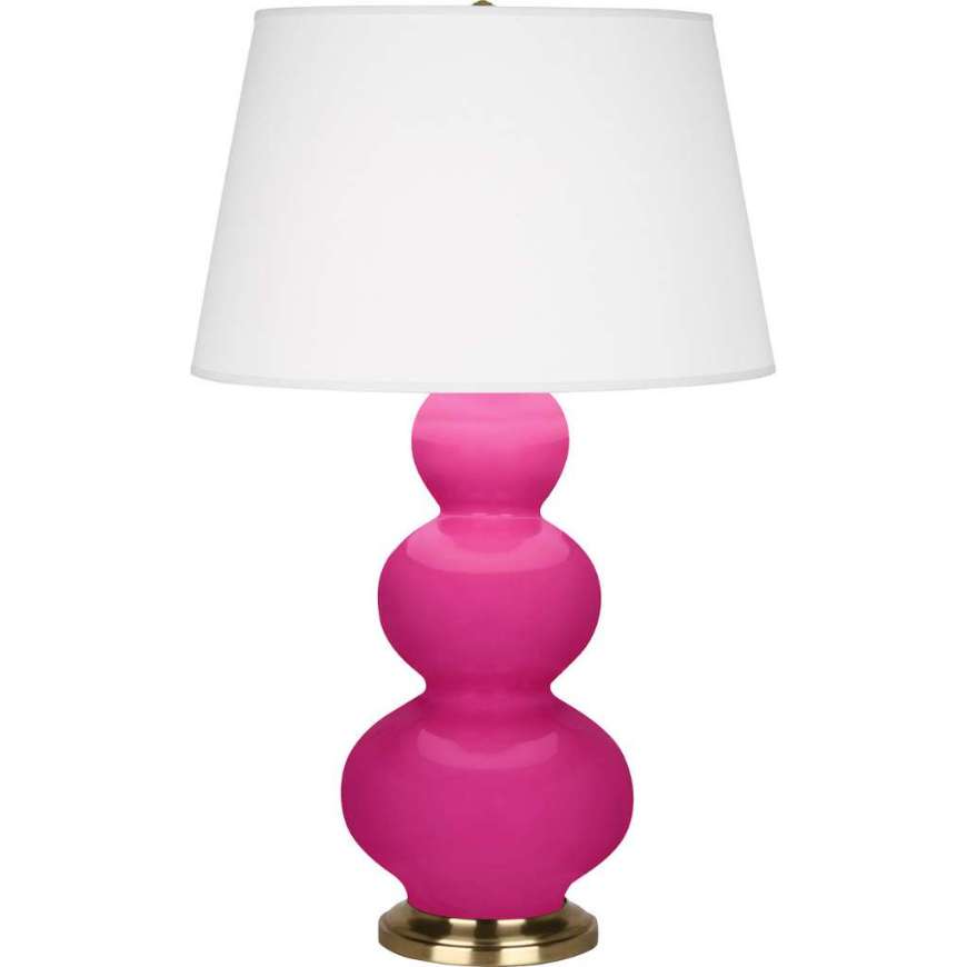 Picture of RAZZLE ROSE TRIPLE GOURD TABLE LAMP RZ40X