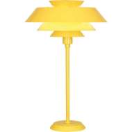 Picture of PIERCE TABLE LAMP IN CANARY YELLOW GLOSS FINISH CY780