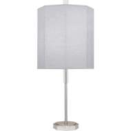 Picture of KATE TABLE LAMP IN POLISHED NICKEL FINISH WITH CLEAR CRYSTAL ACCENTS PG05