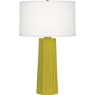 Picture of CITRON MASON TABLE LAMP IN CITRON GLAZED CERAMIC CI960