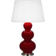 Picture of SANGRIA TRIPLE GOURD TABLE LAMP SA42X