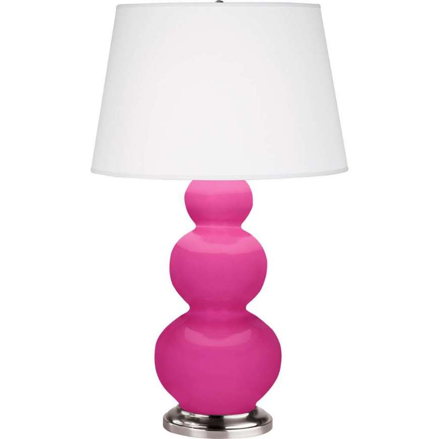 Picture of RAZZLE ROSE TRIPLE GOURD TABLE LAMP RZ42X