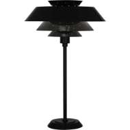 Picture of PIERCE TABLE LAMP IN PIANO BLACK GLOSS FINISH PB780