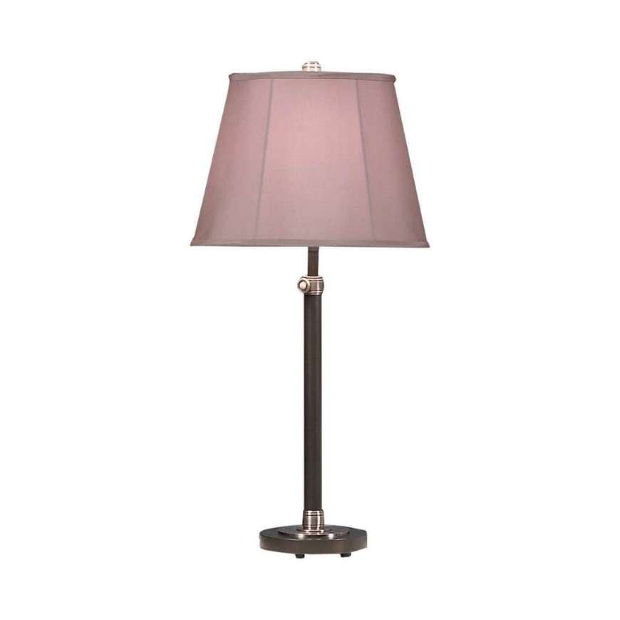 Picture of BRUNO TABLE LAMP IN LEAD BRONZE FINISH WITH EBONIZED NICKEL ACCENTS 1841