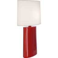 Picture of RUBY RED VICTOR TABLE LAMP IN RUBY RED GLAZED CERAMIC RR03