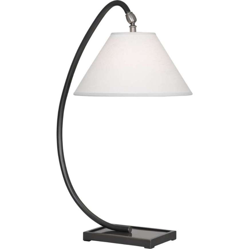 Picture of CURTIS TABLE LAMP IN DEEP PATINA BRONZE FINISH WITH DARK ANTIQUE NICKEL ACCENTS S3608