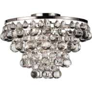 Picture of BLING FLUSHMOUNT IN POLISHED NICKEL S1002