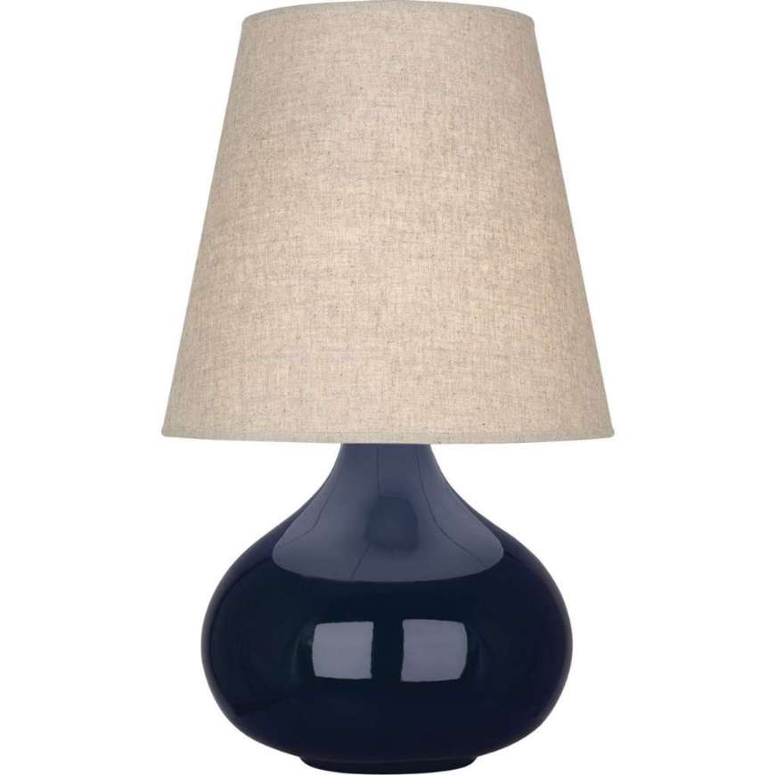 Picture of MIDNIGHT JUNE ACCENT LAMP IN MIDNIGHT BLUE GLAZED CERAMIC MB91