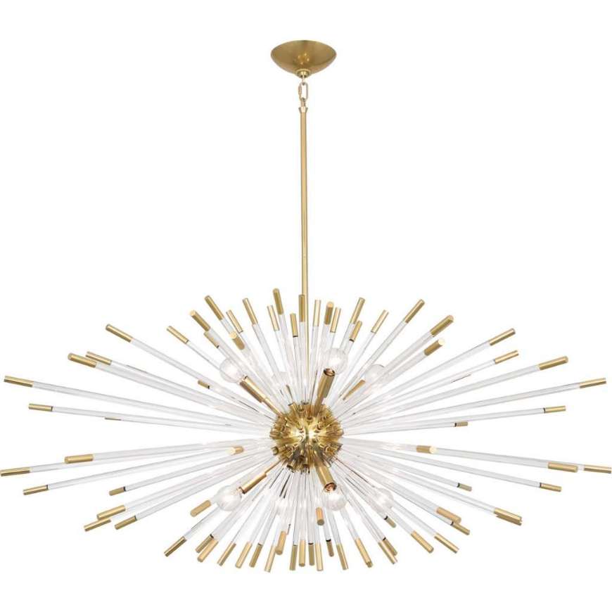 Picture of ANDROMEDA CHANDELIER IN MODERN BRASS FINISH 1200