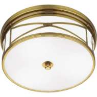 Picture of CHASE FLUSHMOUNT IN ANTIQUE BRASS FINISH 1985