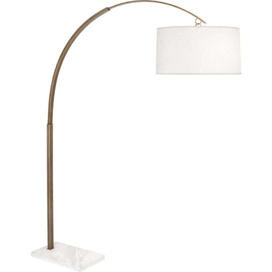 Picture of ARCHER FLOOR LAMP IN WARM BRASS 2287