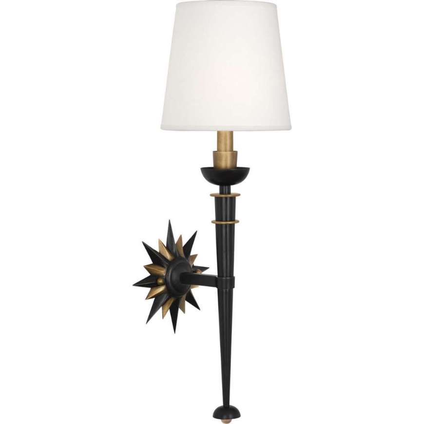 Picture of COSMOS WALL SCONCE IN DEEP PATINA BRONZE FINISH WITH WARM BRASS ACCENTS 1016