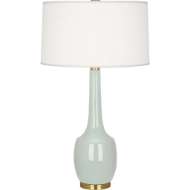 Picture of CELADON DELILAH TABLE LAMP IN CELADON GLAZED CERAMIC CL701