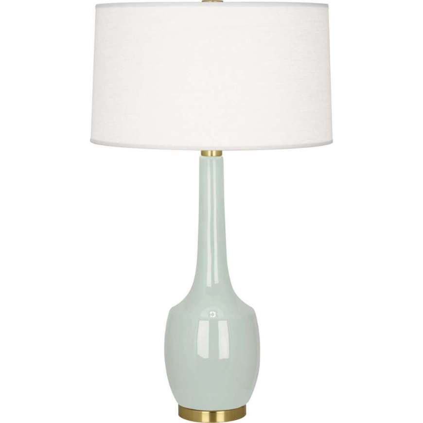 Picture of CELADON DELILAH TABLE LAMP IN CELADON GLAZED CERAMIC CL701