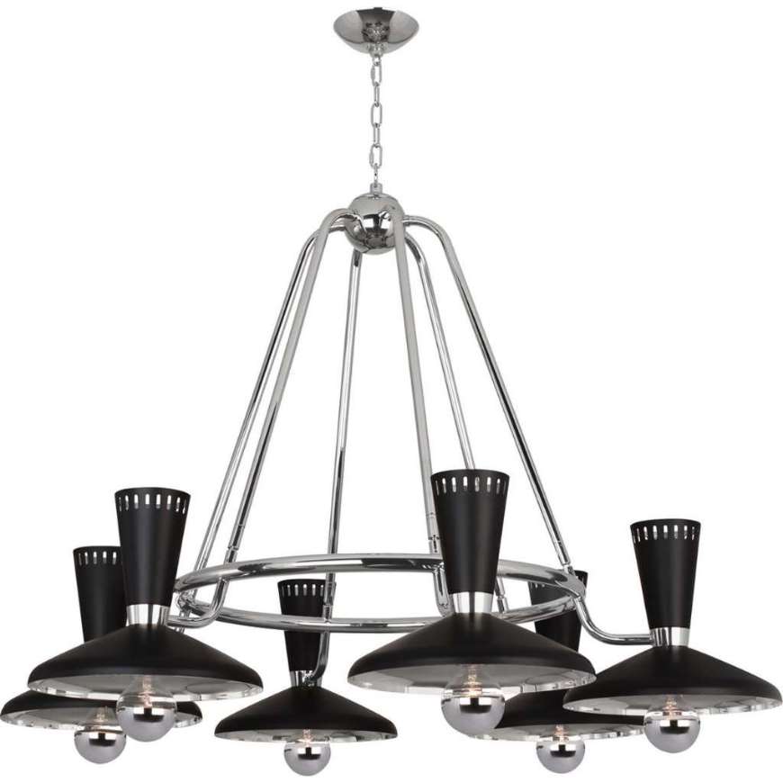 Picture of VORTEX CHANDELIER IN POLISHED NICKEL FINISH S565