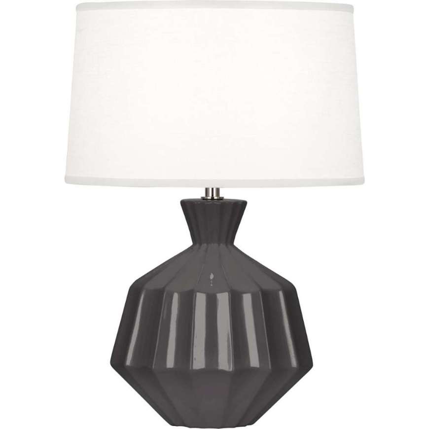 Picture of ASH ORION ACCENT LAMP IN ASH GLAZED CERAMIC CR989