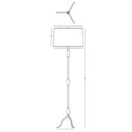 Picture of GRACE FLOOR LAMP 466