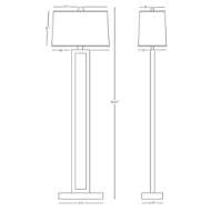 Picture of DOUGHNUT FLOOR LAMP 106G