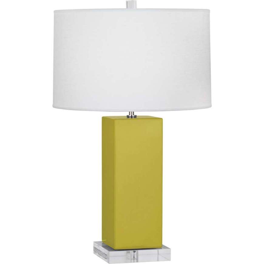 Picture of CITRON HARVEY TABLE LAMP IN CITRON GLAZED CERAMIC CI995