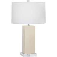 Picture of BONE HARVEY TABLE LAMP IN BONE GLAZED CERAMIC BN995