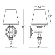 Picture of ARTHUR WALL SCONCE 1224