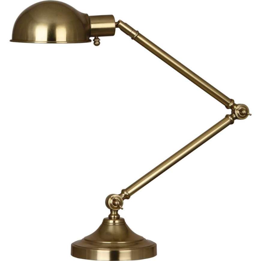 Picture of KINETIC BRASS TABLE LAMP IN NATURAL BRASS 1500