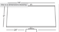 Picture of REPLACEMENT SHADE FOR 1578W