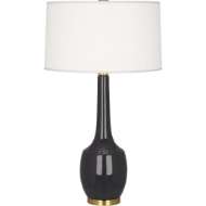 Picture of ASH DELILAH TABLE LAMP IN ASH GLAZED CERAMIC CR701