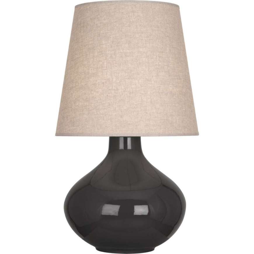 Picture of ASH JUNE TABLE LAMP IN ASH GLAZED CERAMIC CR991