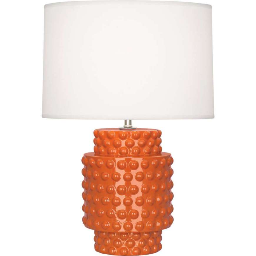 Picture of PUMPKIN DOLLY ACCENT LAMP IN PUMPKIN GLAZED TEXTURED CERAMIC PM801